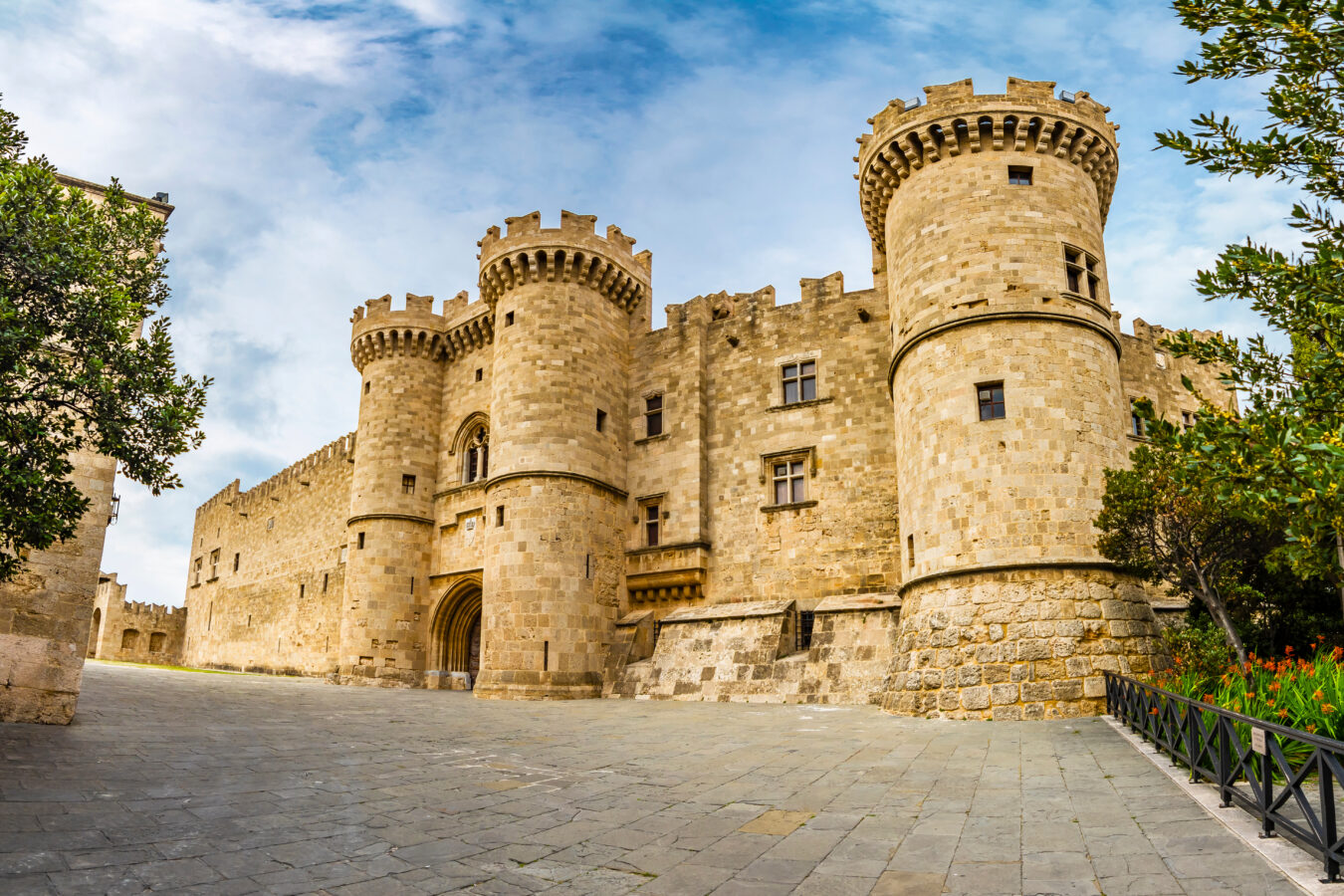 Your starting point on what to see in Rhodes Old Town is definitely the most iconic landmark, the Palace of the Grand Masters.